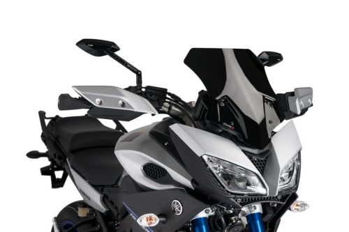 Windscreen PUIG RACING 7645N Negru
