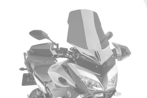 Windscreen PUIG TOURING 7646N Negru