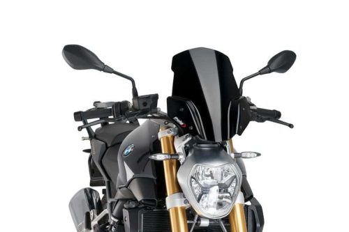 Windshield PUIG NEW. GEN SPORT 7651N Negru