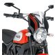 Windshield PUIG RETROVISION 7652W matt black transparent