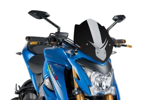 Windshield PUIG NEW. GEN SPORT 7653N Negru
