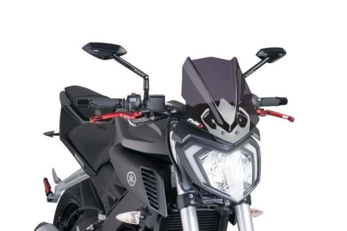 Windshield PUIG NEW. GEN SPORT 7654F dark smoke