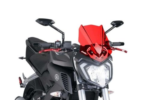Windshield PUIG NEW. GEN SPORT 7654R Rosu
