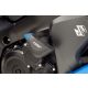 Frame sliders PUIG PRO 7705N black with grey rubber