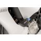 Frame sliders PUIG PRO 7706N black with grey rubber