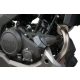 Frame sliders PUIG R12 7723N black with grey rubber