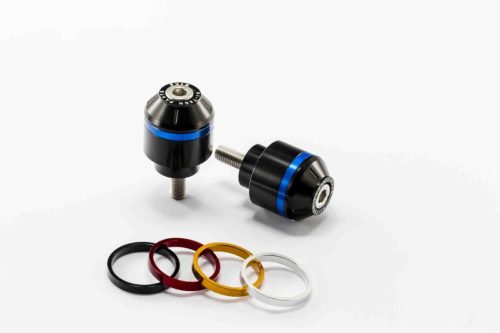 Bar ends PUIG SHORT WITH RING 8017N colour rings included