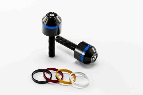 Bar ends PUIG SHORT WITH RING 8021N colour rings included