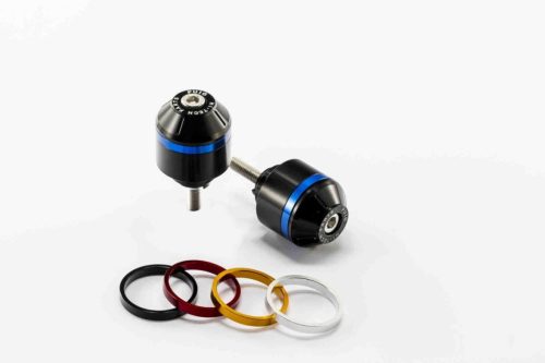 Bar ends PUIG SHORT WITH RING 8070N colour rings included