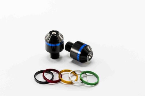 Bar ends PUIG SHORT WITH RING 8097N colour rings included