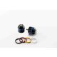 Bar ends PUIG SHORT WITH RING 8159N colour rings included