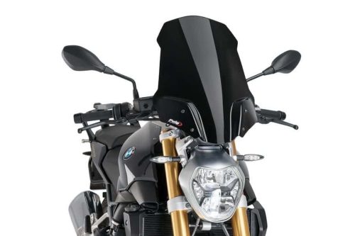 Windshield PUIG NEW. GEN TOURING 8165N Negru