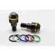 Bar ends PUIG SHORT WITH RING 8170N colour rings included