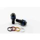 Bar ends PUIG SHORT WITH RING 8173N colour rings included