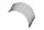 Rim strip PUIG PREMIUM 8431B white fluor set of 8 rim strips