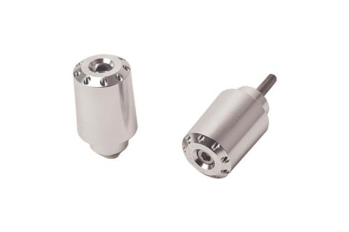 Bar ends PUIG LONG 8496P argintiu