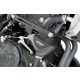 Frame sliders PUIG PRO 8590N black with grey rubber