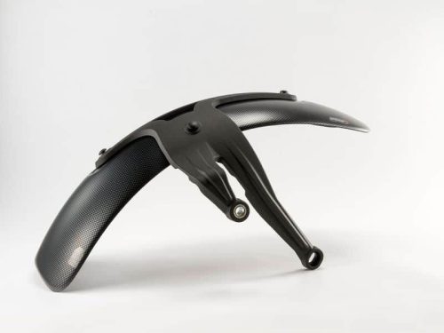 Aripa de spate PUIG 8595C with support carbon look