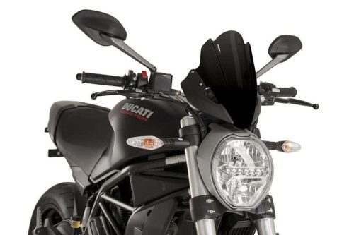 Windshield PUIG NEW. GEN TOURING 8900N Negru