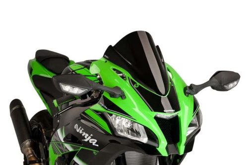 Windscreen PUIG RACING 8912C carbon look