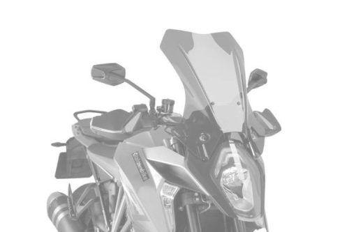 Windscreen PUIG TOURING 8913N Negru