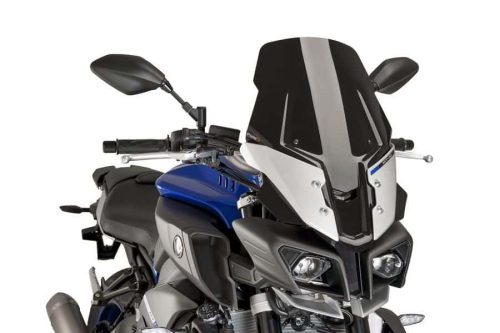 Windscreen PUIG TOURING 8918N Negru
