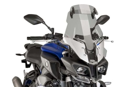 Windscreen PUIG TOURING WITH VISOR 8919H smoke