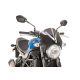 Windshield PUIG RETROVISION 8926F matt black dark smoke