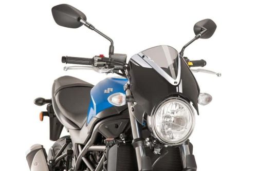 Windshield PUIG RETROVISION 8926H matt black smoke