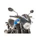 Windshield PUIG RETROVISION 8927F carbon look dark smoke