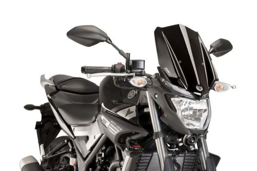 Windshield PUIG NEW. GEN TOURING 8932N Negru