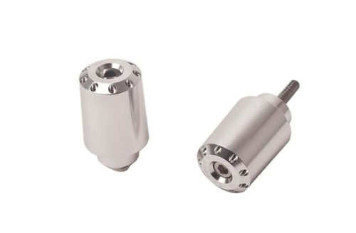 Bar ends PUIG LONG 9008P argintiu