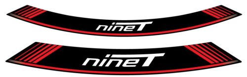 Rim strip PUIG R NINE T 9133R Rosu set of 8 rim strips