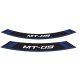 Rim strip PUIG MT-09 9135A Albastru set of 8 rim strips