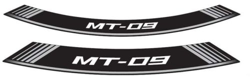 Rim strip PUIG MT-09 9135P argintiu set of 8 rim strips