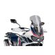 Windscreen PUIG RACING WITH SUPPORT + PROTECTION 9155H smoke