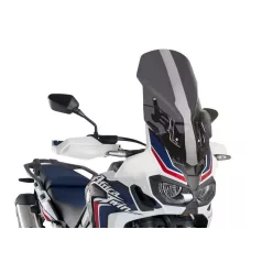   Parbriz PUIG TOURING WITH SUPPORT + PROTECTION 9156F dark smoke