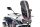 Windscreen PUIG TOURING WITH SUPPORT + PROTECTION 9156F dark smoke