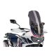 Windscreen PUIG TOURING WITH SUPPORT + PROTECTION 9156F dark smoke