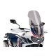 Windscreen PUIG TOURING WITH SUPPORT + PROTECTION 9156H smoke