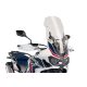 Windscreen PUIG TOURING WITH SUPPORT + PROTECTION 9156W transparent