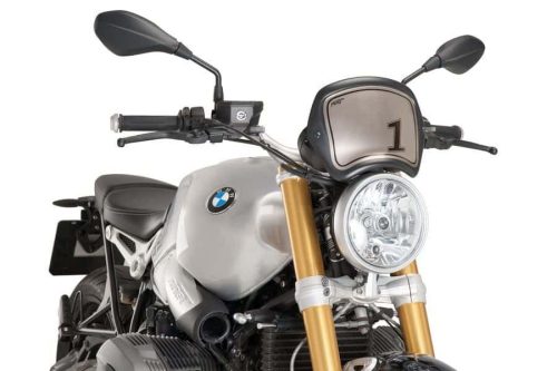 Windshield PUIG FRONTAL PLATE 9167J matt black