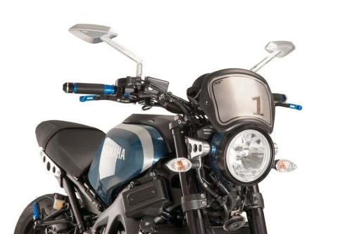Windshield PUIG FRONTAL PLATE 9168J matt black