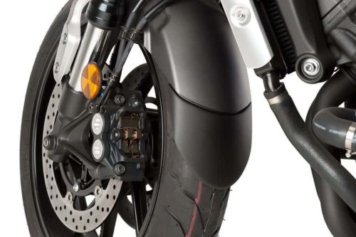 Front fender extension PUIG 9184N Negru