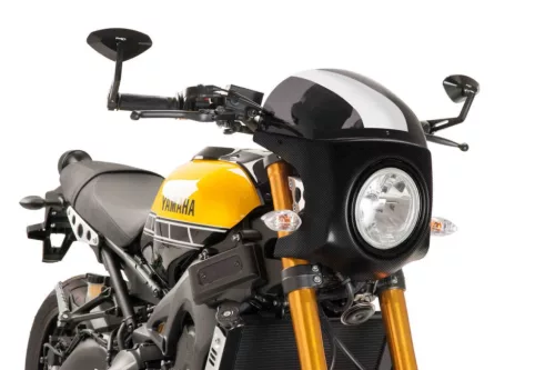 Parbriz PUIG SEMI-FAIRING 9188F carbon look dark smoke