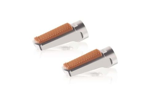 Footpegs without adapters PUIG SPORT VINTAGE 9189P argintiu