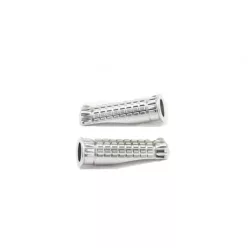 Footpegs without adapters PUIG R-FIGHTER 9192P argintiu