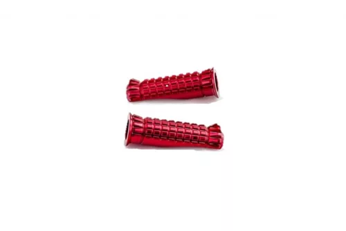Footpegs without adapters PUIG R-FIGHTER 9192R Rosu