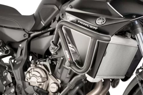 Engine guards PUIG 9206N d 25mm Negru