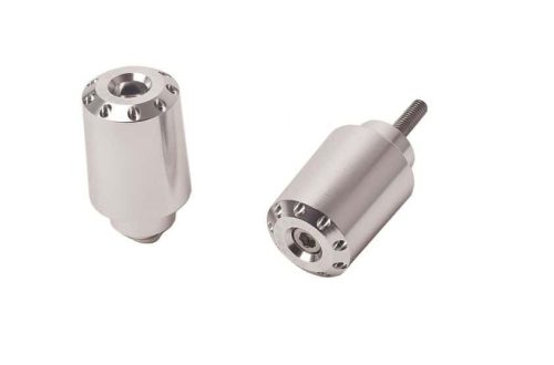 Bar ends PUIG LONG 9207P argintiu